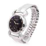 Vintage Patek Philippe Skeleton Back Hand Wind Men's Conversion Watch