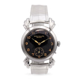 Vintage Patek Philippe Skeleton Back Hand Wind Men's Conversion Watch