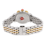 Michele Fluette Diamond Bezel Two-Tone Stainless Steel Chronograph Watch MW24A01