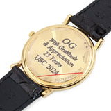 Longines Presence 18k Yellow Gold Date Quartz Men's Watch Ref. L4.743.6