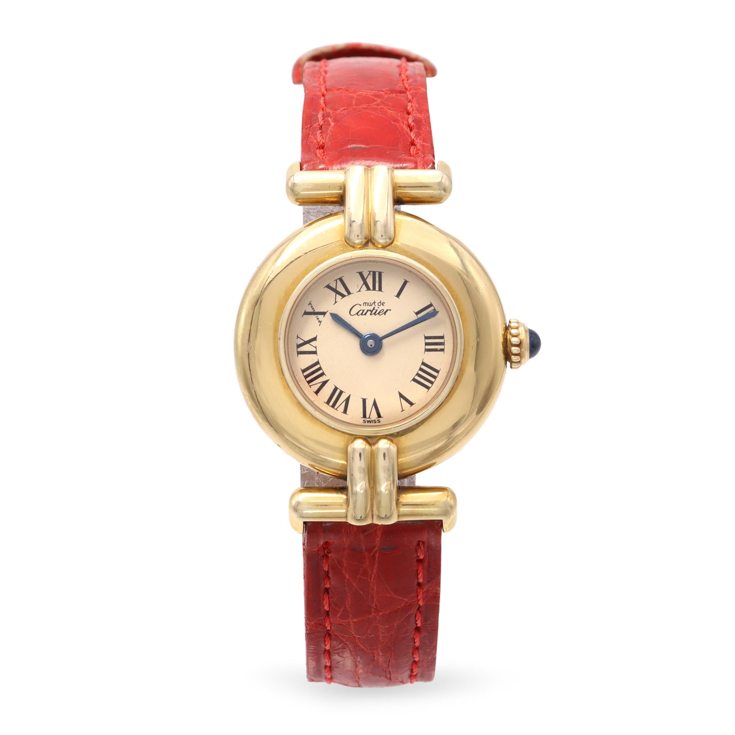 Must de Cartier Colisée Vermeil Quartz Women's Watch