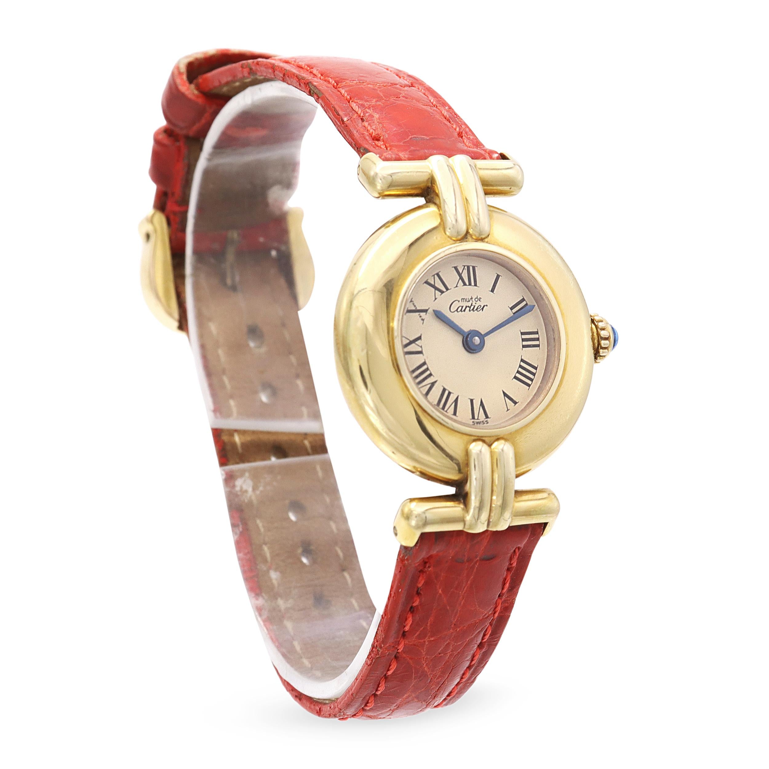 Must de Cartier Colisée Vermeil Quartz Women's Watch