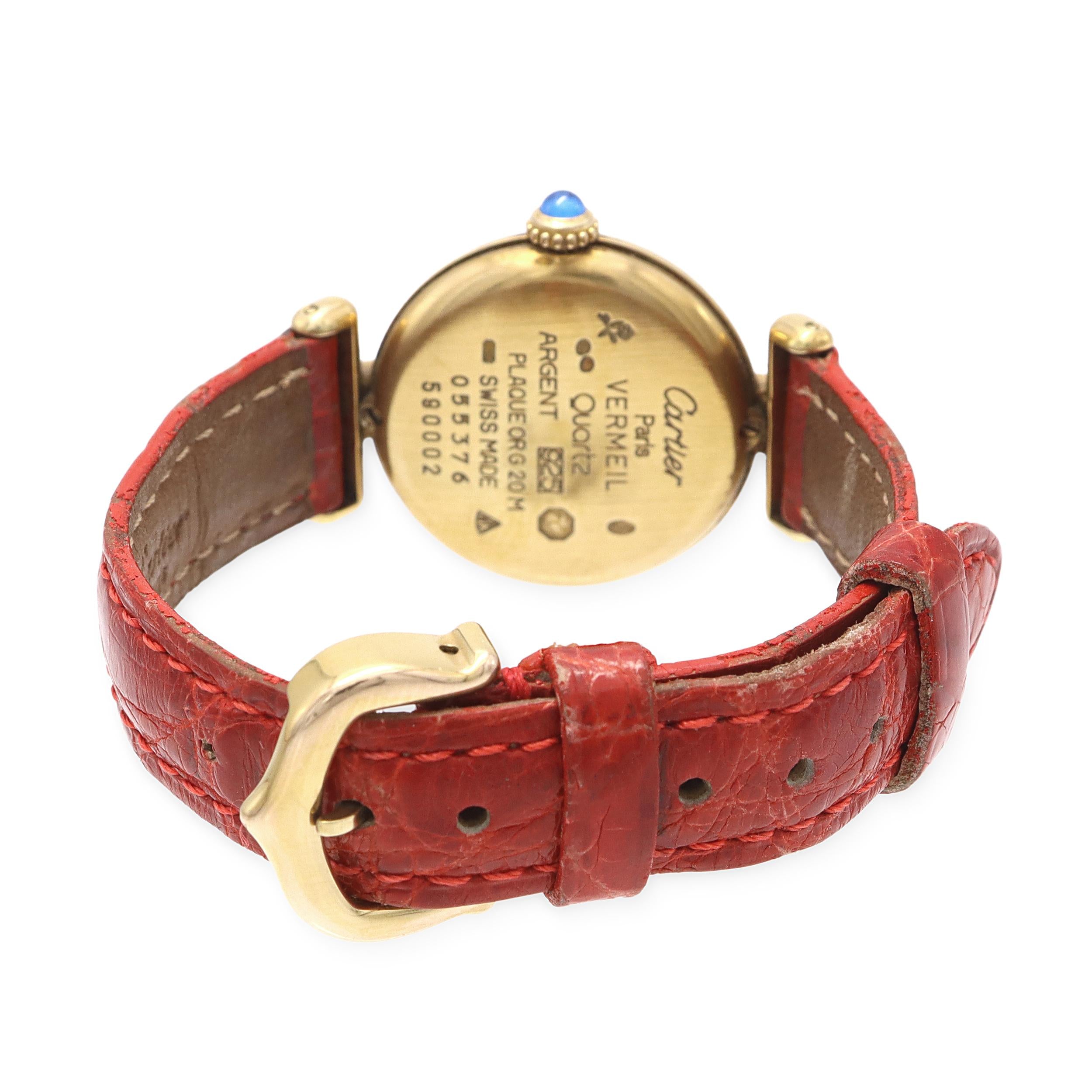 Must de Cartier Colisée Vermeil Quartz Women's Watch