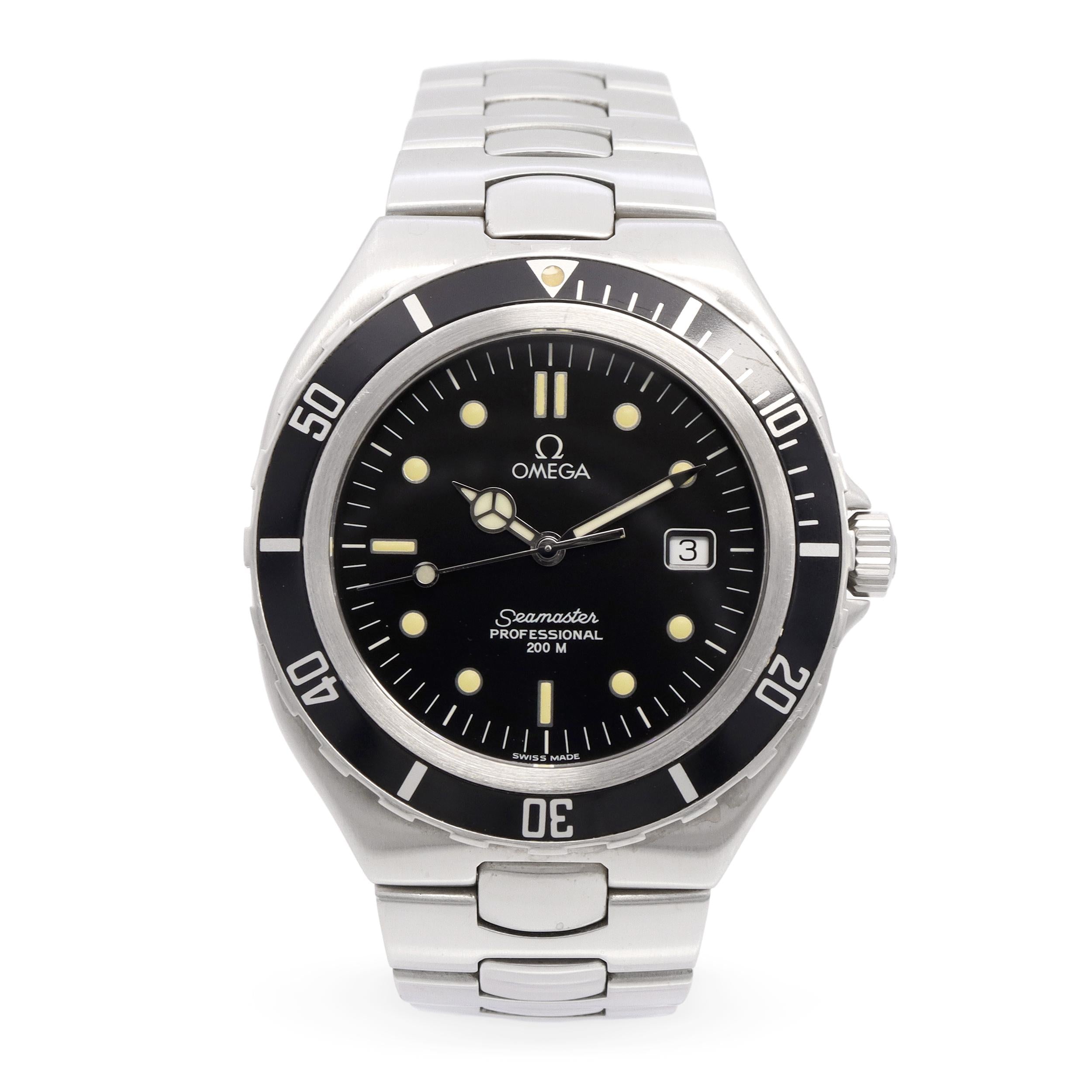 Vintage Omega Seamaster Professional 200M Date Quartz Men's Watch