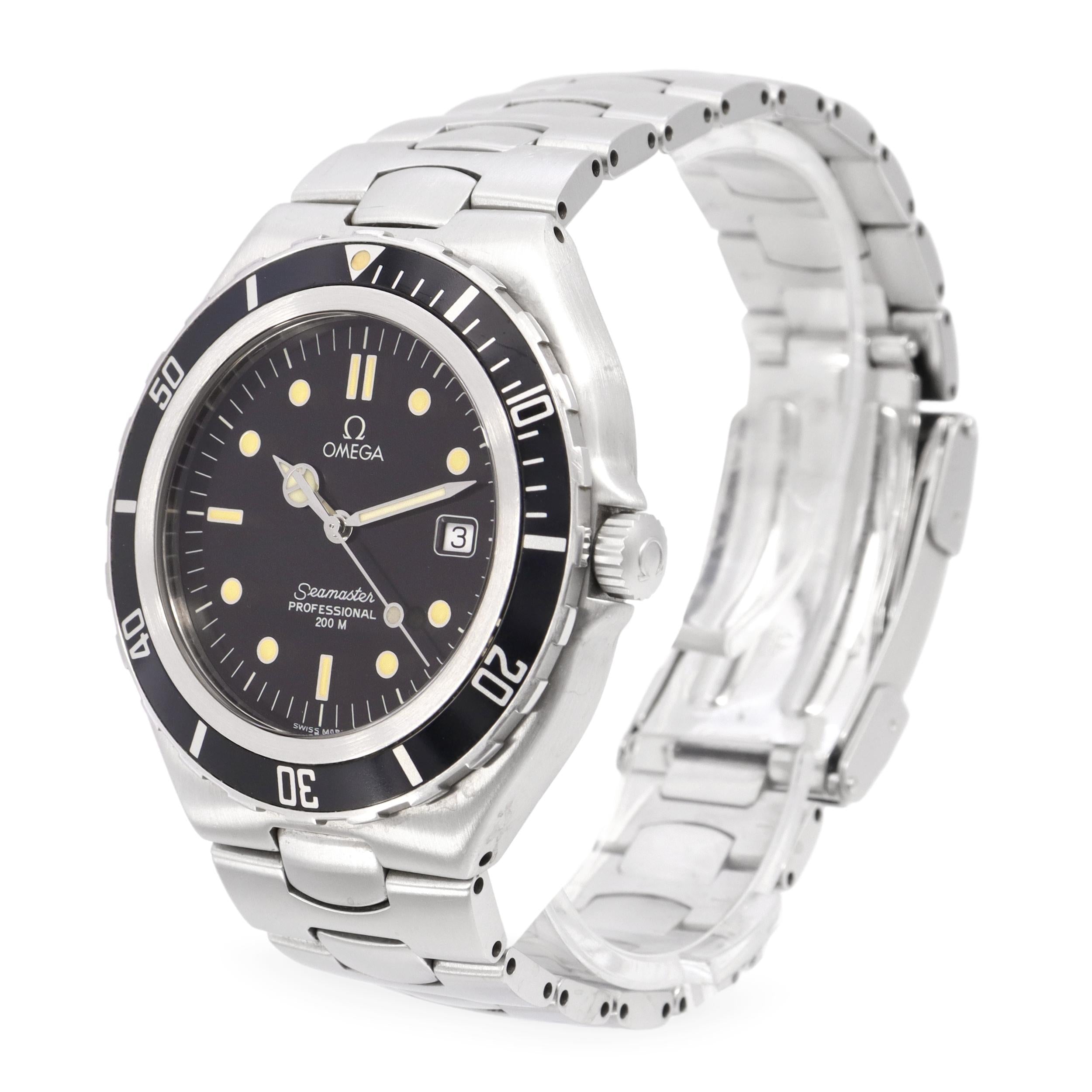 Vintage Omega Seamaster Professional 200M Date Quartz Men's Watch