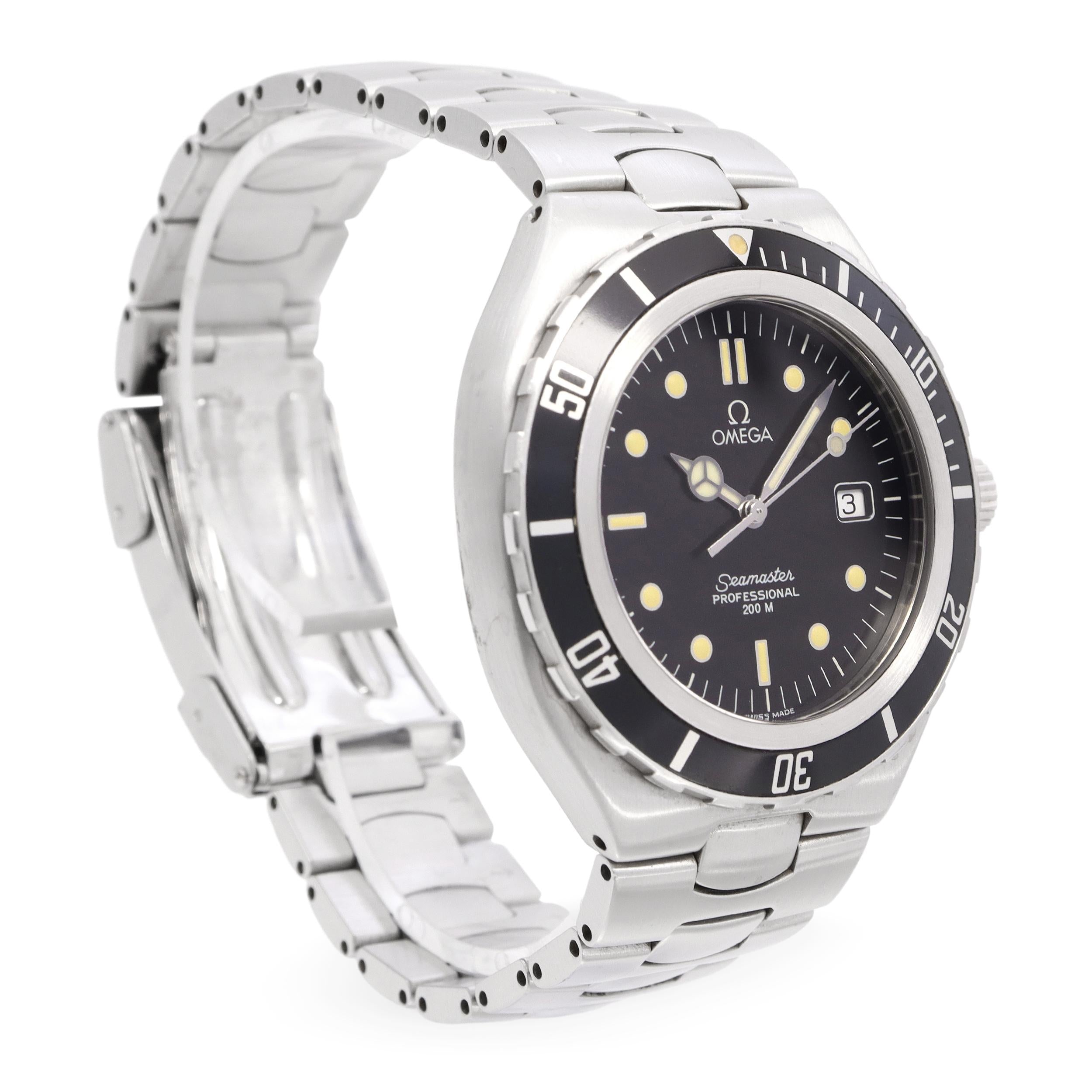 Vintage Omega Seamaster Professional 200M Date Quartz Men's Watch
