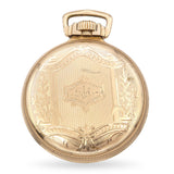 Vintage Illinois A. Lincoln Gold Filled 21 Jewel Pocket Watch