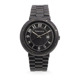 Tiffany & Co. Black PVD-Coated Stainless Steel Date Quartz Watch