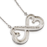 Tiffany & Co. Sterling Silver Paloma Picasso Heart Bow Necklace