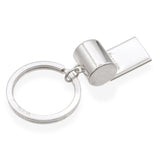 Vintage Tiffany & Co Sterling Silver Whistle Keychain