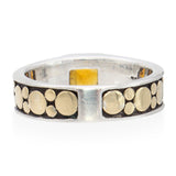 John Hardy Dot Collection 18k Yellow Gold & Sterling Silver Citrine Ring