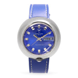 Croton Aquamatic UFO Steel Blue Dial Day Date Men’s Watch