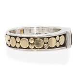John Hardy Dot Collection 18k Yellow Gold & Sterling Silver Citrine Ring