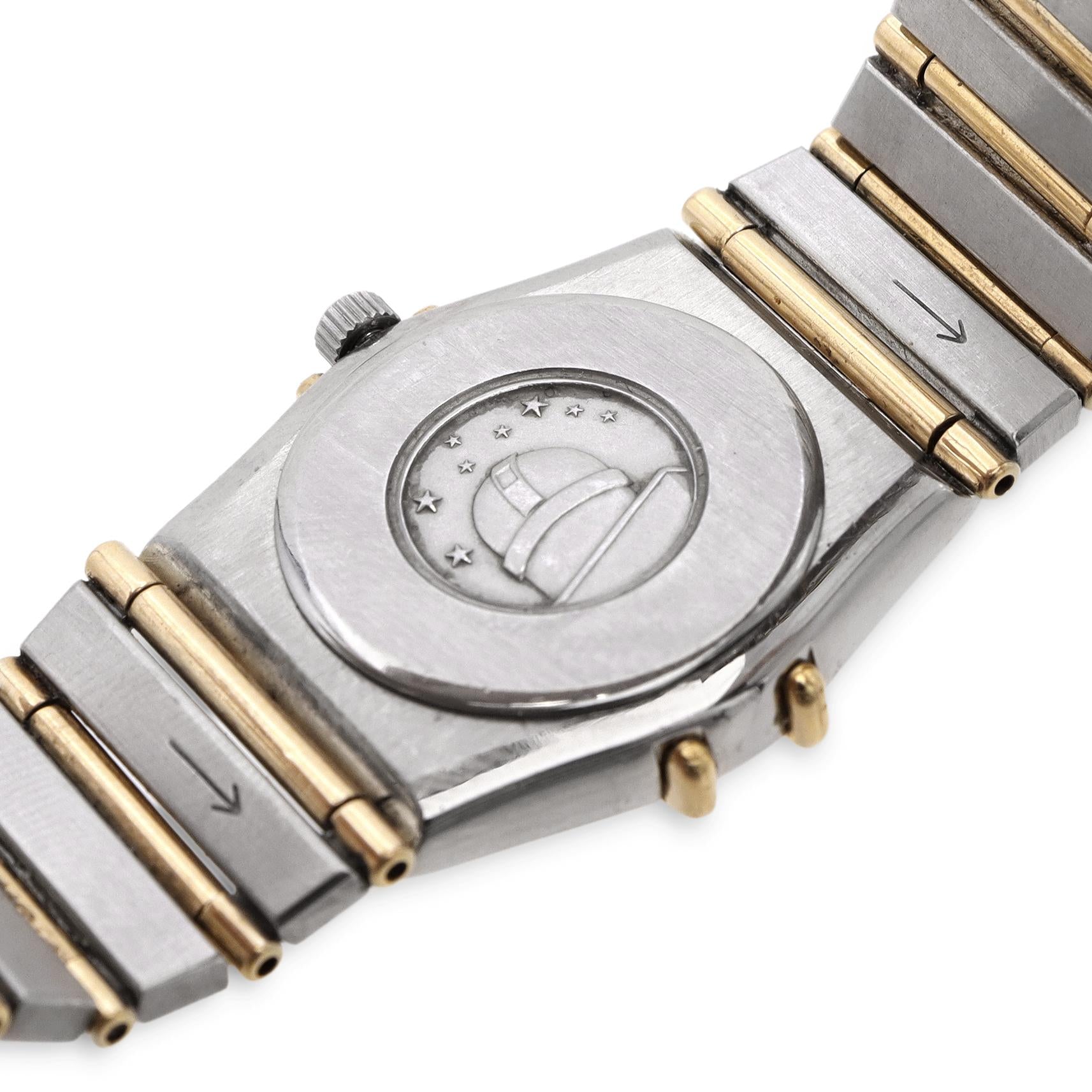 Omega Constellation Two-Tone Quartz Women's Watch