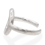 Christofle Sterling Silver Open Circle Cuff Bracelet