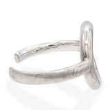Christofle Sterling Silver Open Circle Cuff Bracelet