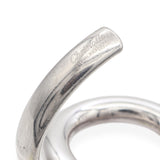 Christofle Sterling Silver Open Circle Cuff Bracelet