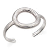 Christofle Sterling Silver Open Circle Cuff Bracelet