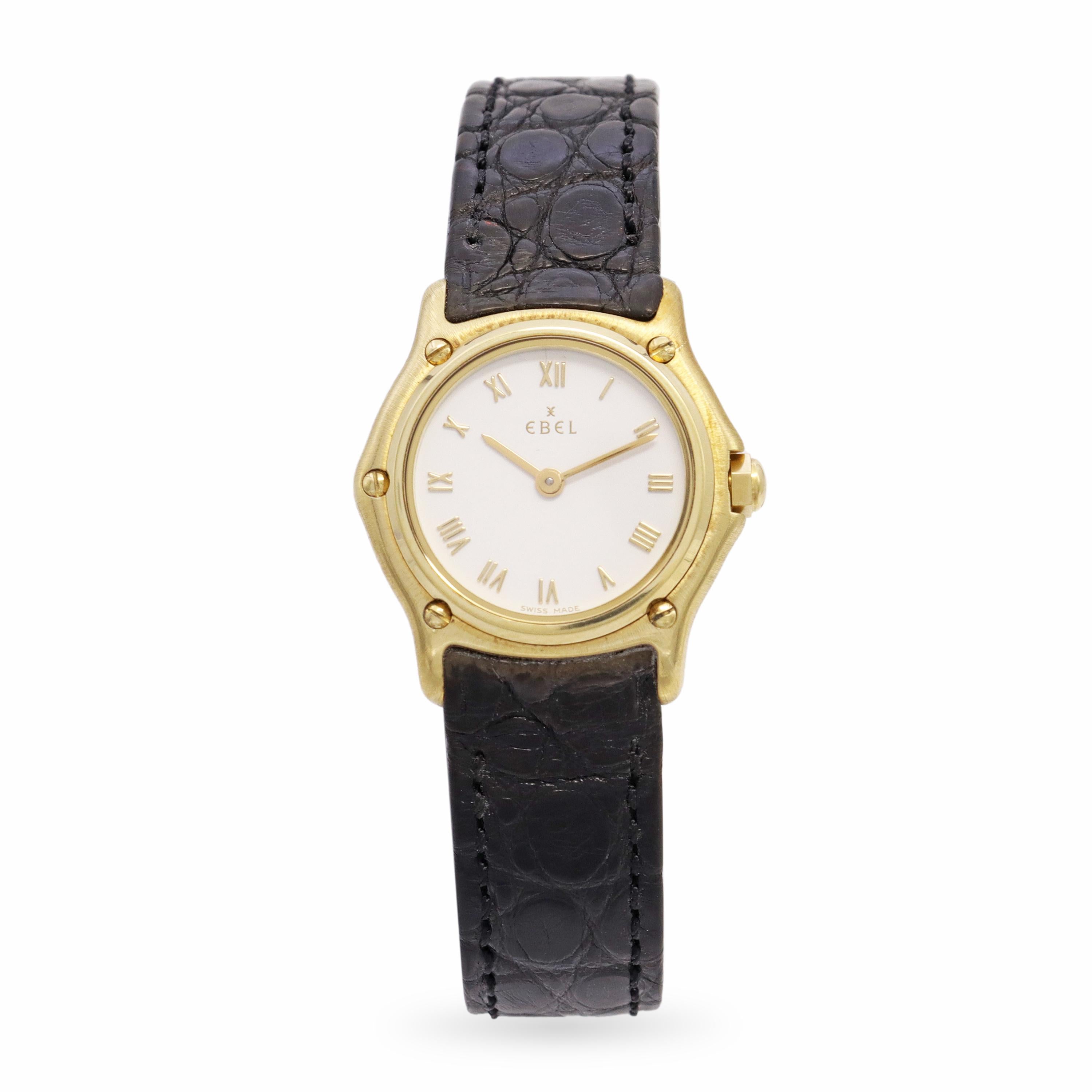 Ebel Sport Classic 18k Yellow Gold Quartz Women’s Watch Ref. 8157111