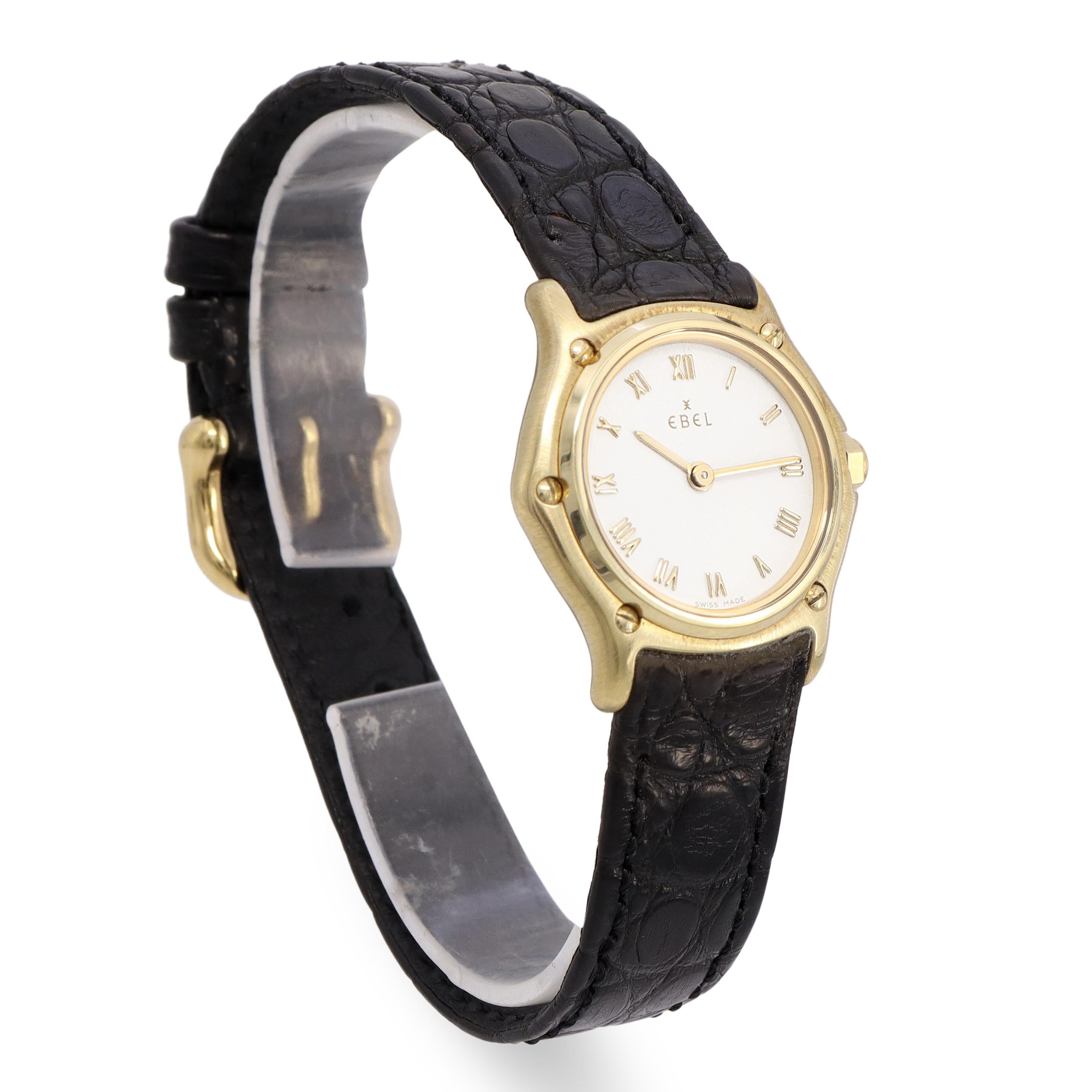 Ebel Sport Classic 18k Yellow Gold Quartz Women’s Watch Ref. 8157111