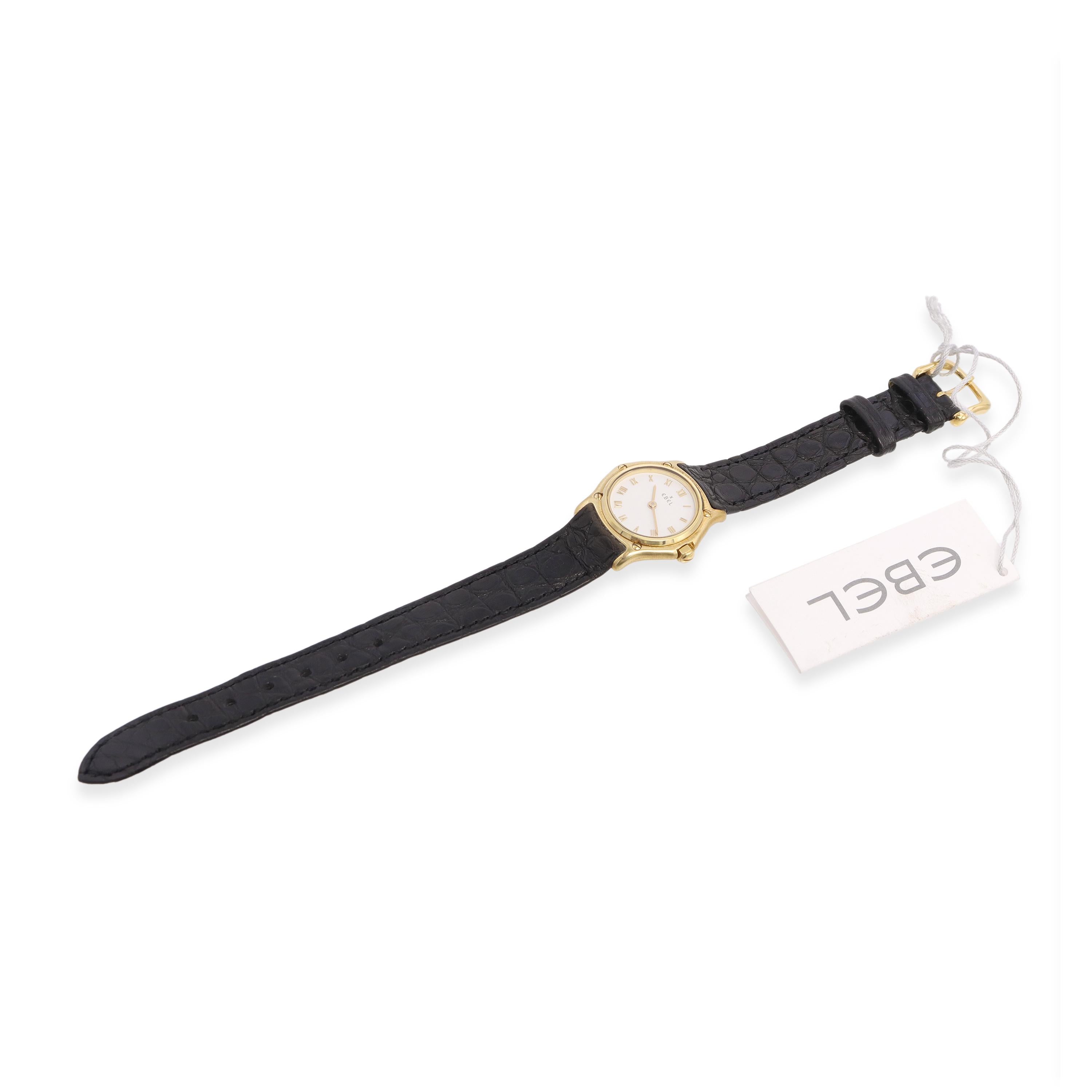 Ebel Sport Classic 18k Yellow Gold Quartz Women’s Watch Ref. 8157111