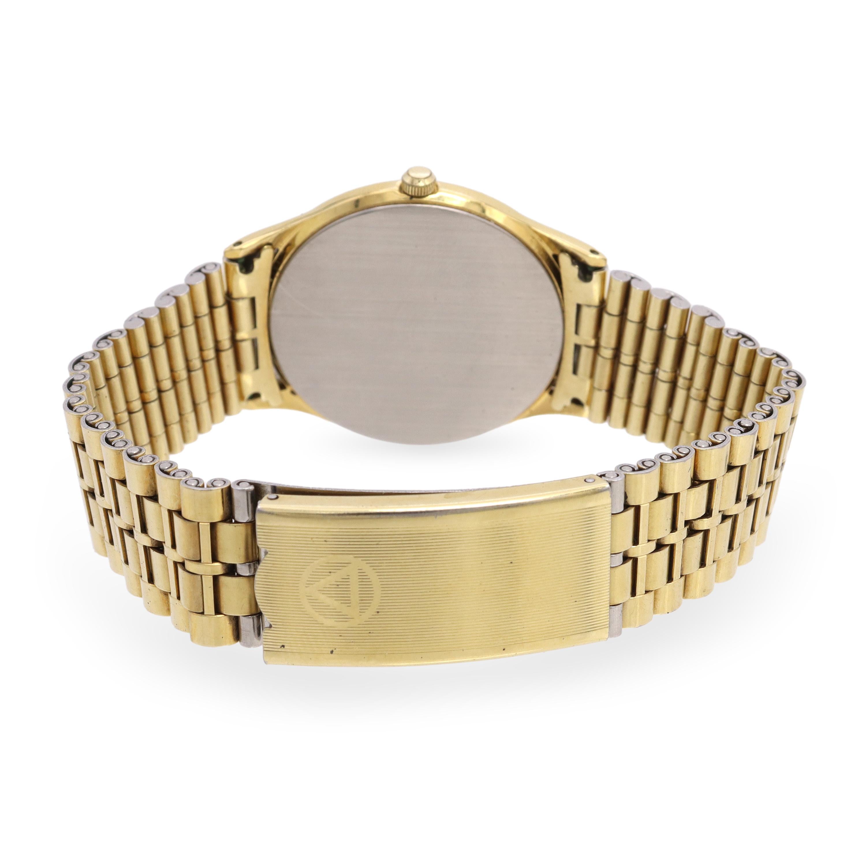 Tiffany & Co. Gold-Tone Date Quartz Men's Watch