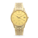 Tiffany & Co. Gold-Tone Date Quartz Men's Watch