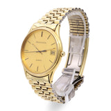 Tiffany & Co. Gold-Tone Date Quartz Men's Watch