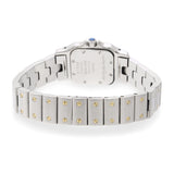 Cartier Santos de Cartier Two-Tone Stainless Steel & Yellow Gold Quartz Watch