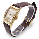 Vintage Lord Elgin 14k Yellow Gold Hand Wind Men's Watch