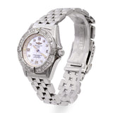 Breitling Callistino Stainless Steel Diamond MOP Dial Quartz Women's Watch