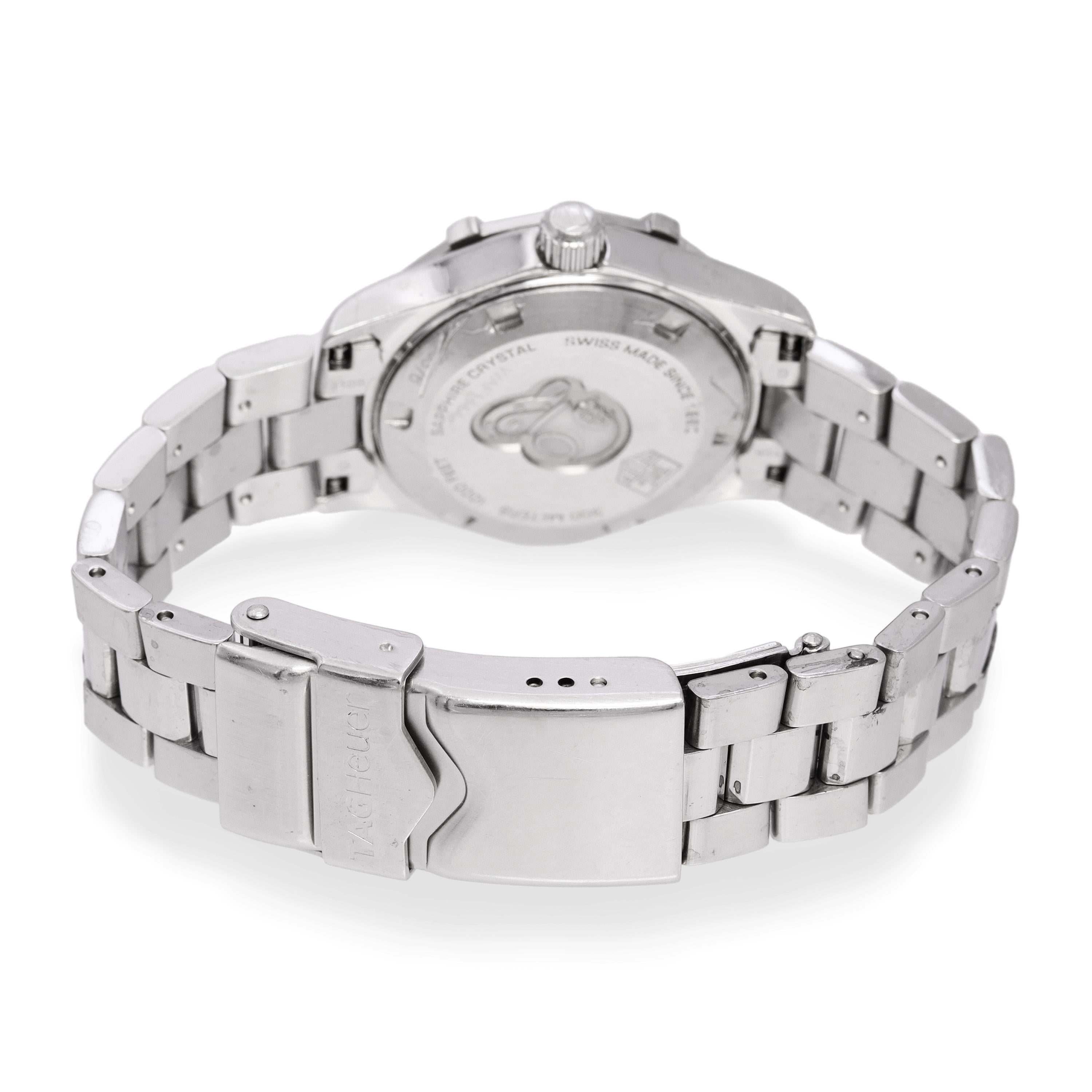 TAG Heuer Aquaracer Stainless Steel MOP Dial Date Quartz Women’s Watch WAF1414