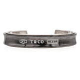 Tiffany & Co. 1837 Titanium & Sterling Silver Cuff Bracelet