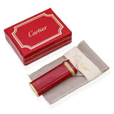 Vintage Cartier Trinity Red Lacquer Lighter
