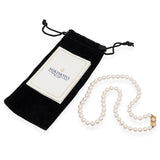 Mikimoto 18k Yellow Gold Pearl Beaded Strand Necklace