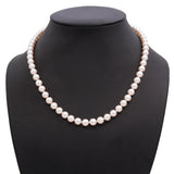 Mikimoto 18k Yellow Gold Pearl Beaded Strand Necklace