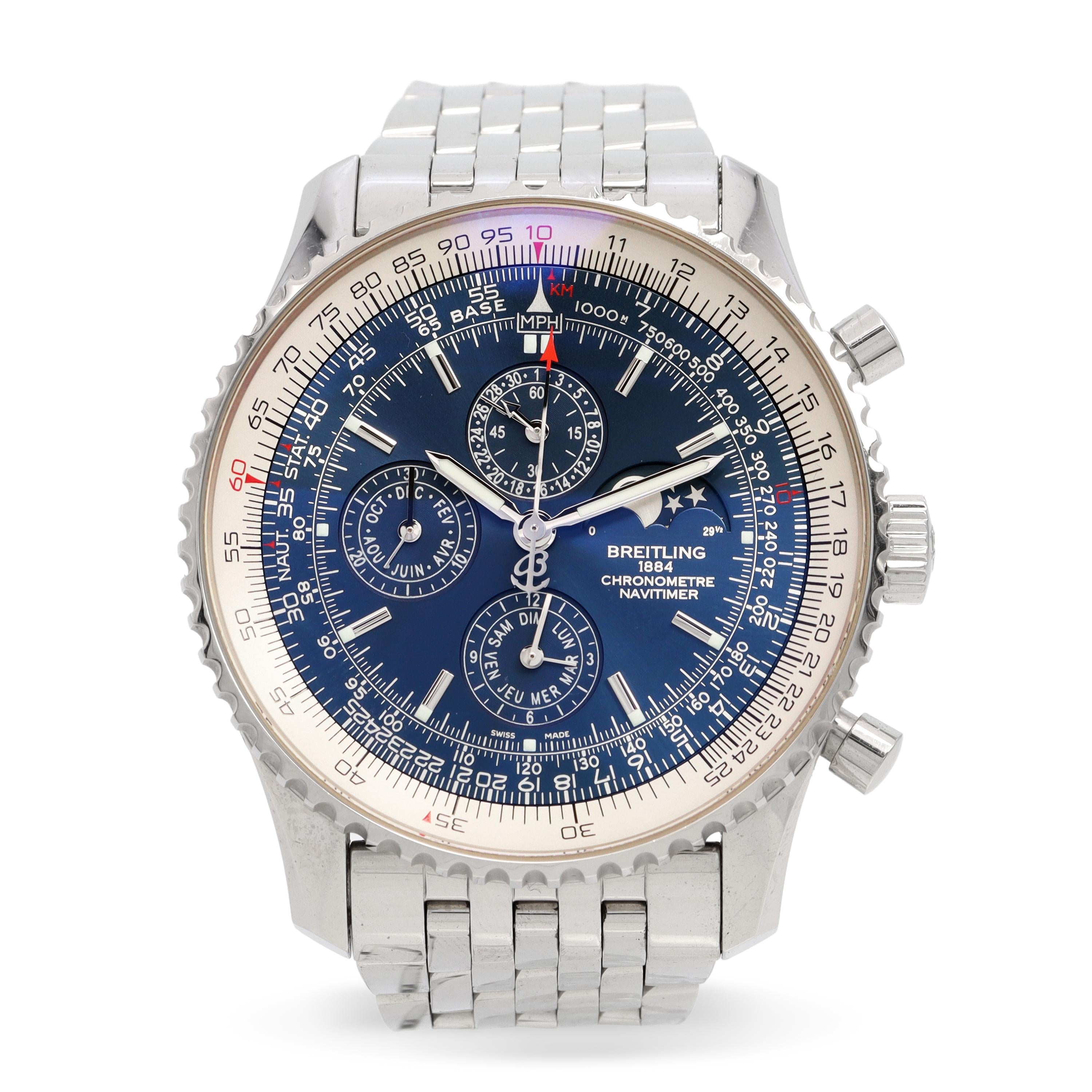 Breitling Navitimer 1461 Chronograph Limited Edition Automatic Watch Ref. A19370