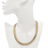 Vintage Forstner 12k Gold Filled Omega Chain Bracelet and Necklace Set