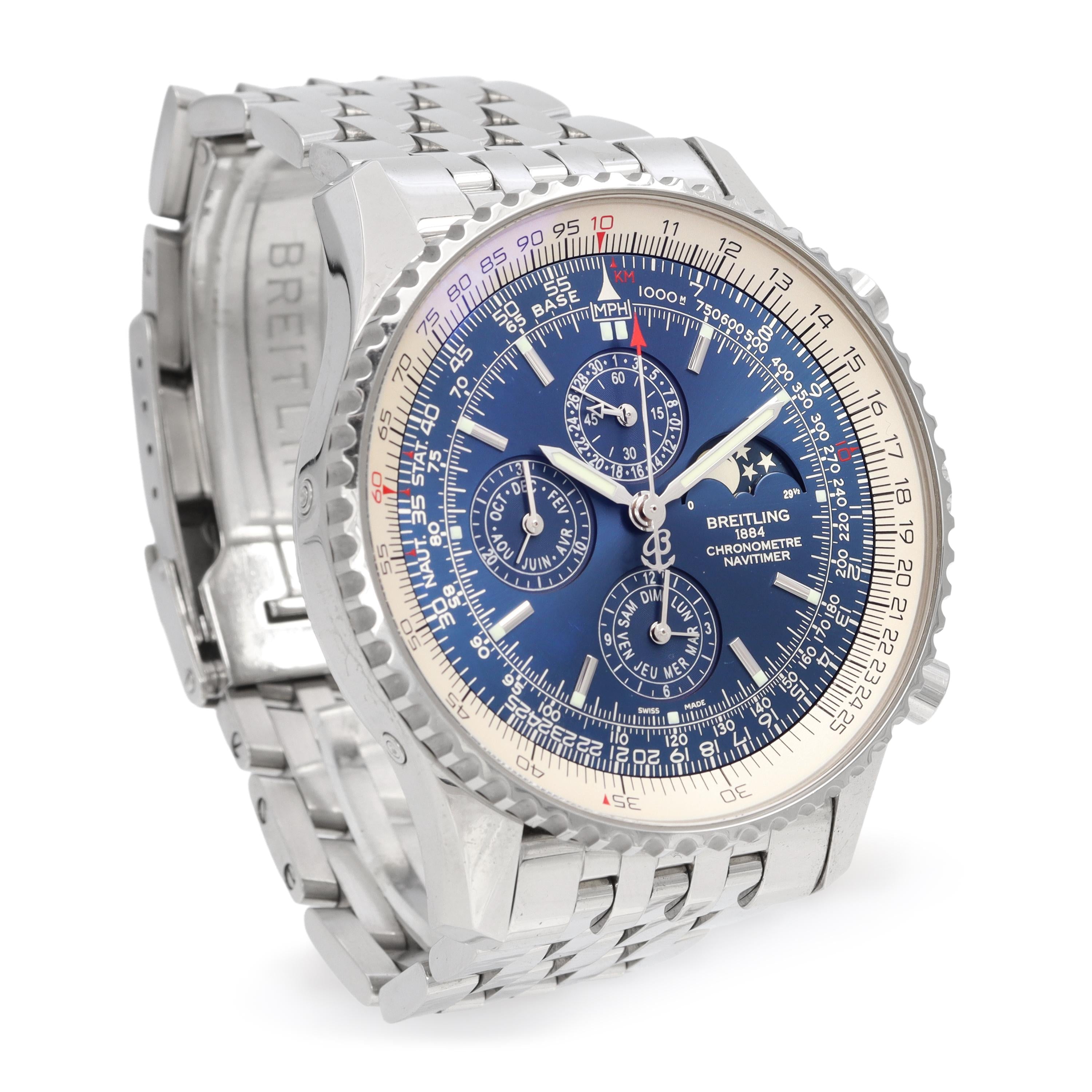 Breitling Navitimer 1461 Chronograph Limited Edition Automatic Watch Ref. A19370