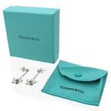 2003 Tiffany & Co. Sterling Silver Iolite Flower Earrings