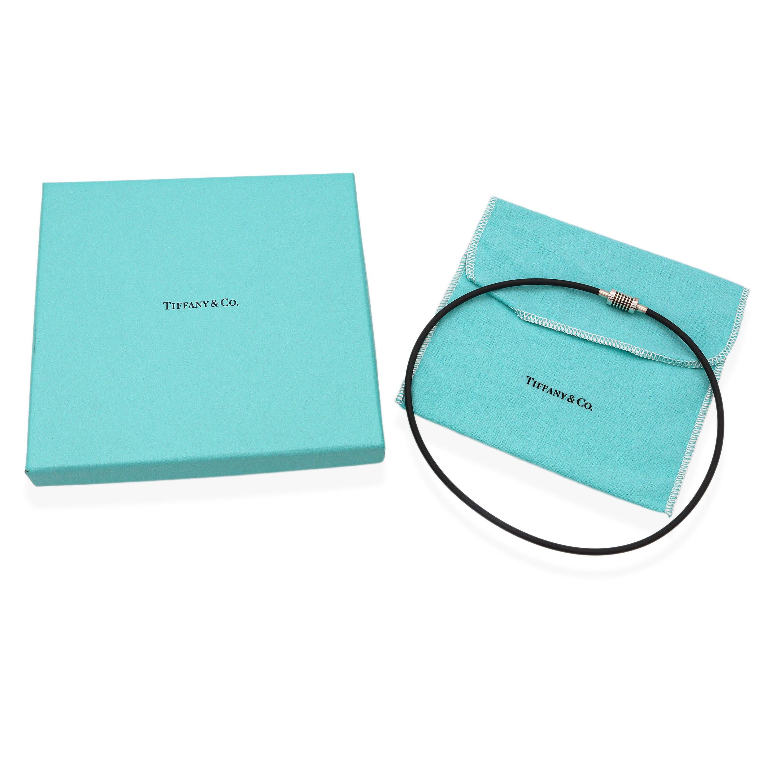 Tiffany & Co. Paloma Picasso Rubber Grove Necklace