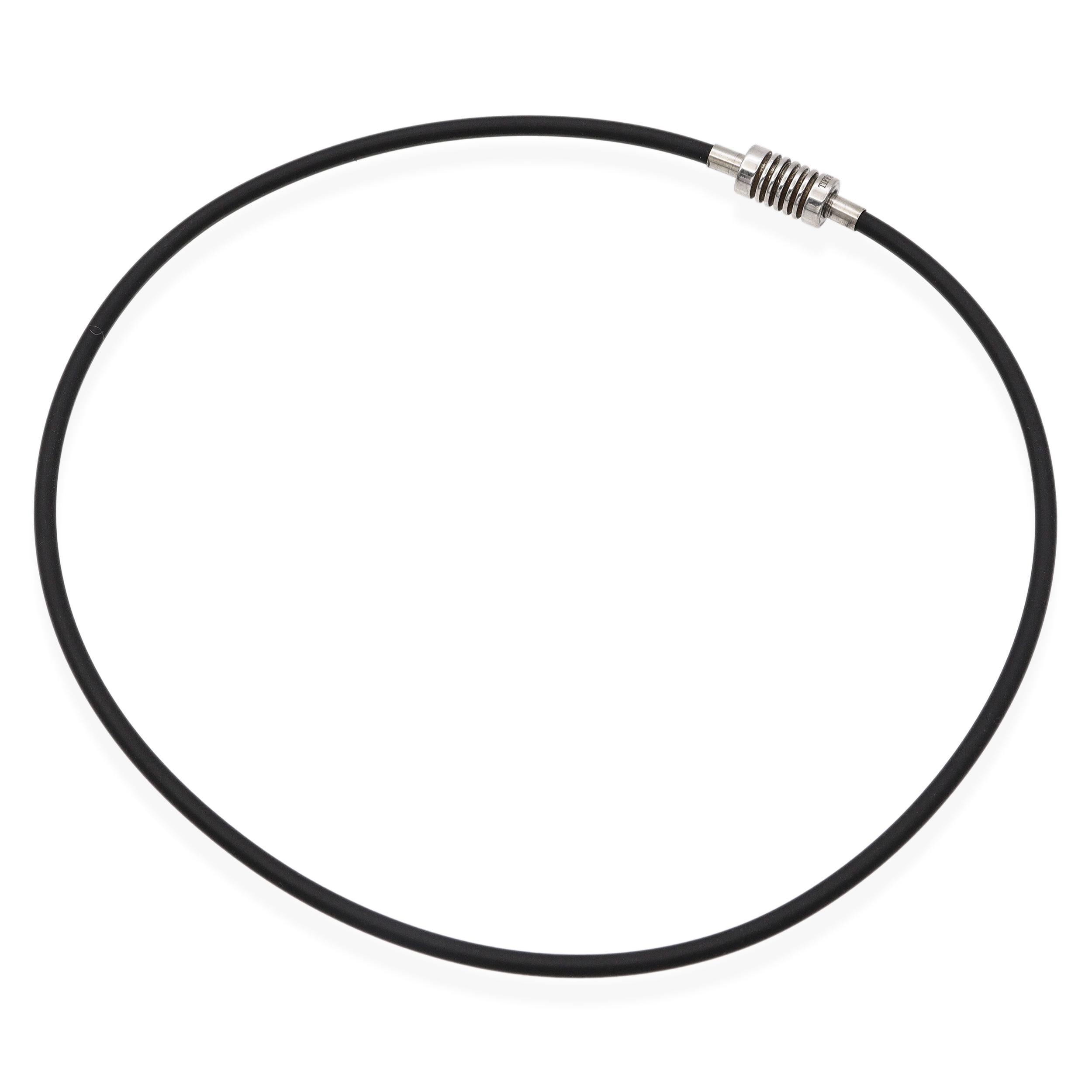 Tiffany & Co. Paloma Picasso Rubber Grove Necklace