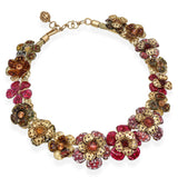 Vintage Chanel Louis Rousselet Floral Costume Jewelry Set