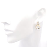 1999 Tiffany & Co. Sterling Silver Heart Stencil Cut Out Earrings