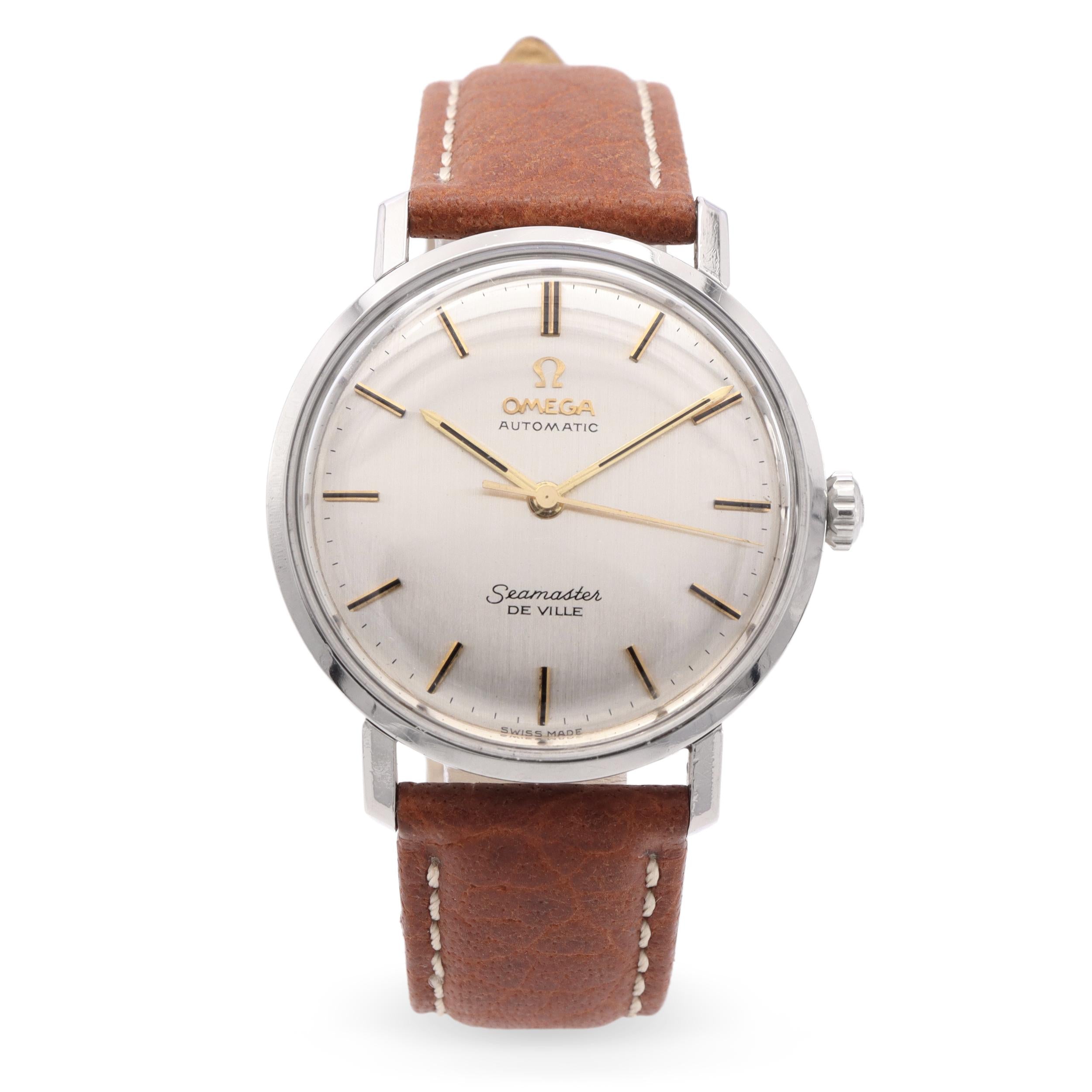Vintage Omega Seamaster De Ville Stainless Steel Automatic Men's Watch