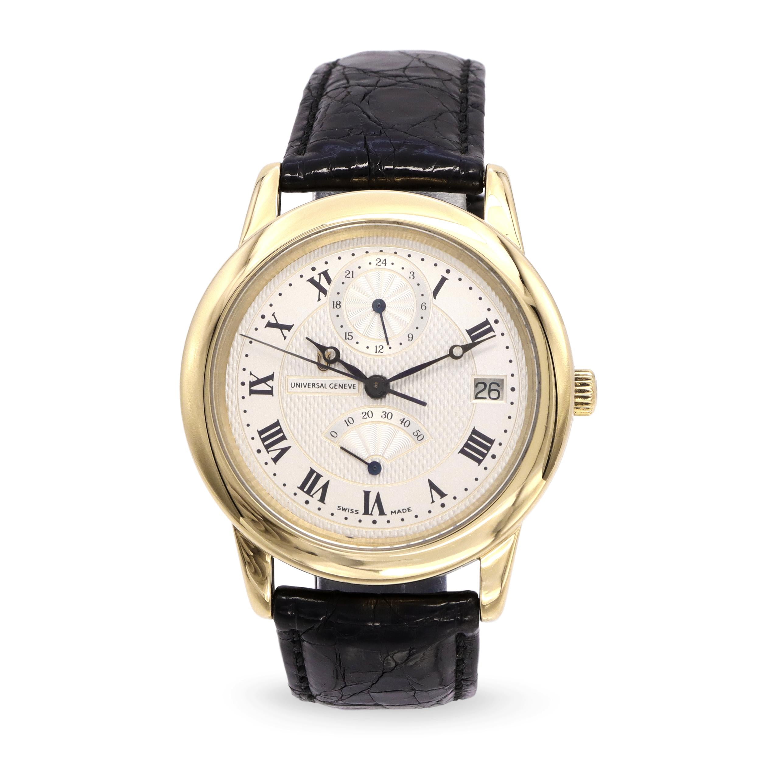 Universal Genève 18k Yellow Gold Date Automatic Men’s Watch Ref. 170.370