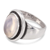 Vintage Georg Jensen Sterling Silver Moonstone Ring No. 40B