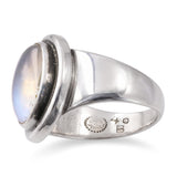 Vintage Georg Jensen Sterling Silver Moonstone Ring No. 40B