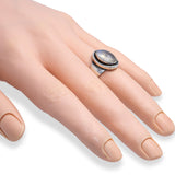 Vintage Georg Jensen Sterling Silver Moonstone Ring No. 40B