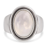 Vintage Georg Jensen Sterling Silver Moonstone Ring No. 40B
